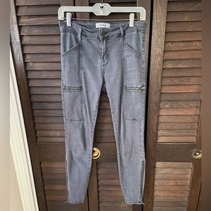 Pistola Brand Topanga Cargo Zipper Detail Skinny Pant Size 4/27